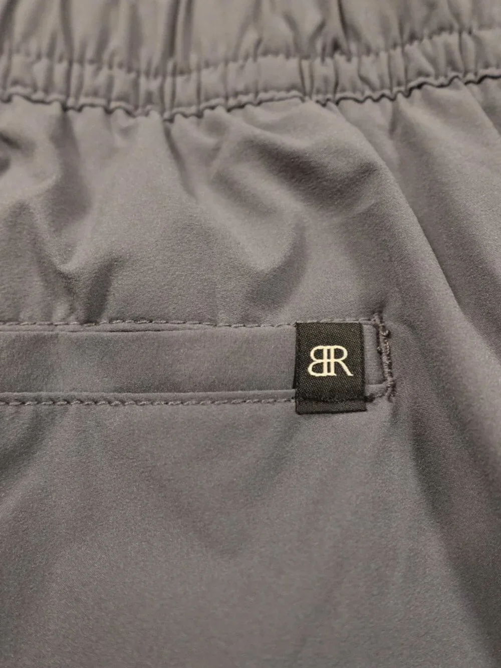 Banana Republic Jogger Pants Men's Large Gray Performance Stretch Casual